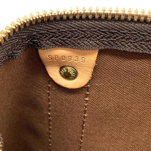 LOUIS VUITTON Brown Monogram Leather Keepall 50 Boston Bag - Picture 9 of 9